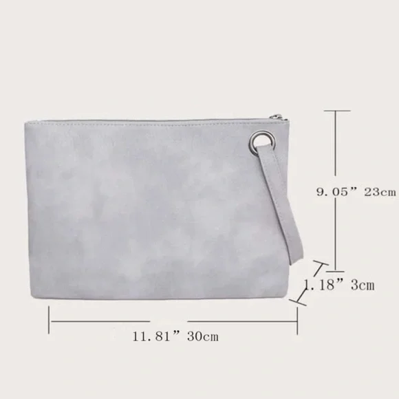 PU Large Clutch Purse - Picture 2 of 6